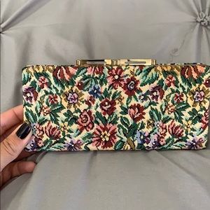 Vintage clutch wallet